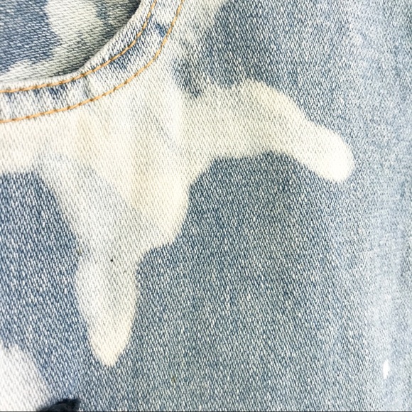 SOLD Denim Star Patchwork Overall Dress Pinafore - Picture 8 of 8